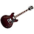 Premier DC stopbar tailpiece Trans Wine + housse D'Angelico