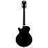 Premier SS center block no F holes Black + Housse D'Angelico