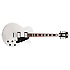 Premier SS center block no F holes White + Housse D'Angelico