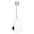 Premier SS center block no F holes White + Housse D'Angelico