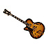 EX-DH Left Handed Vintage Sunburst + Etui D'Angelico