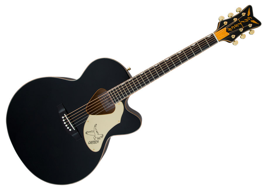 gretsch black falcon acoustic