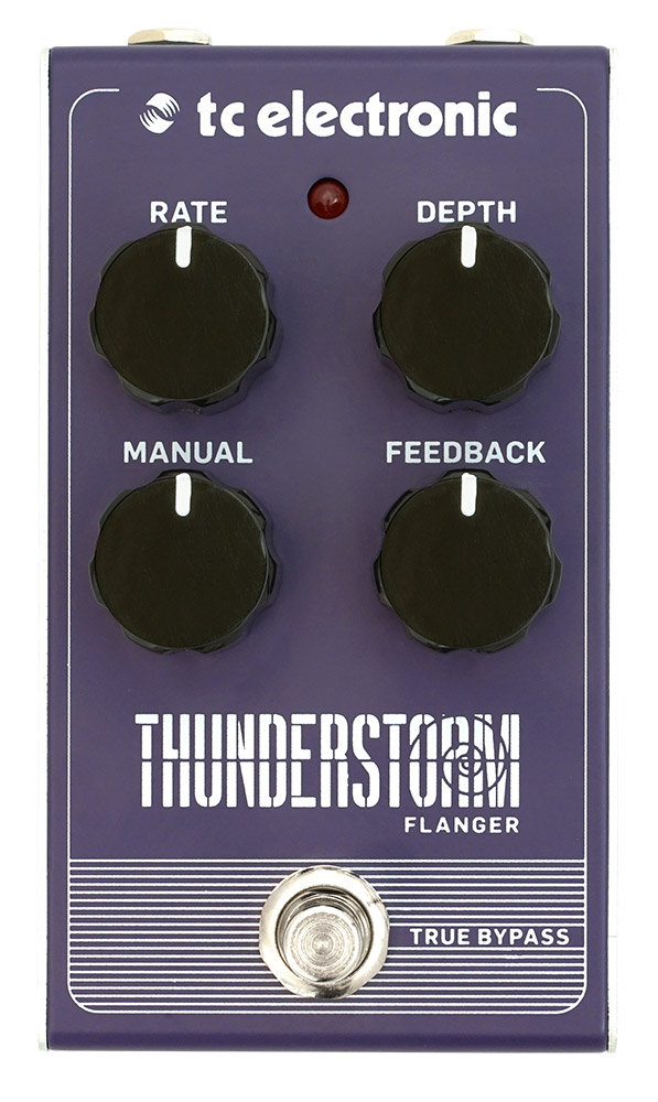 TC Electronic Thunderstorm Flanger - Pédale D'Effet Flanger Analogique Pour Guitare