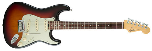 Fender American Elite Stratocaster ébène 3 tons Sunburst