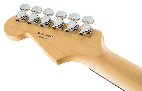 American Elite Stratocaster ébène Aged Cherry Burst Fender