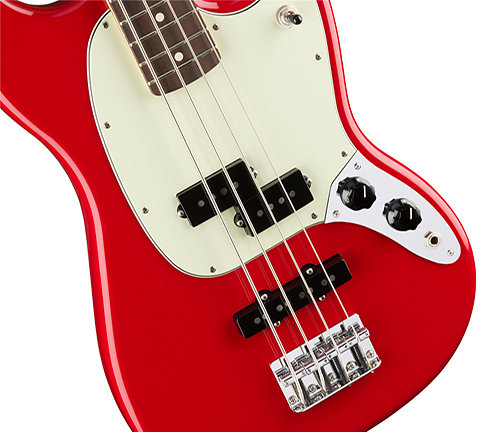 【廃版❣️貴重】Fender Mustang Bass PJ TorinoRed Fender Mustang Bass PJ - Rosewood - Torino Red
