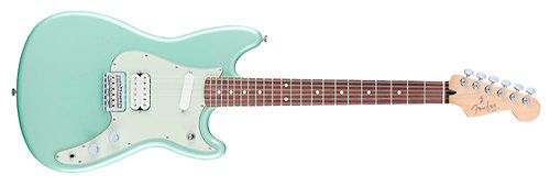 Fender Offset Duo-Sonic HS PF Surf Green