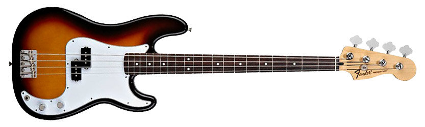 Fender Standard Precision Bass PF Brown Sunburst
