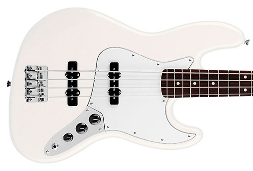 Standard Jazz Bass PF Artic White Fender
