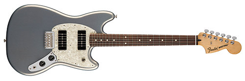 Fender Offset Mustang 90 PF Silver