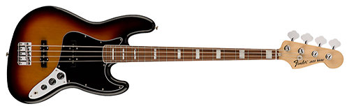 70s Jazz Bass PF 3 Color Sunburst Fender