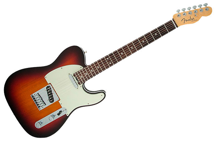 Fender American Elite Telecaster ébène 3-Color Sunburst