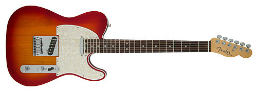 Fender American Elite Telecaster Ebène Aged Cherry Burst