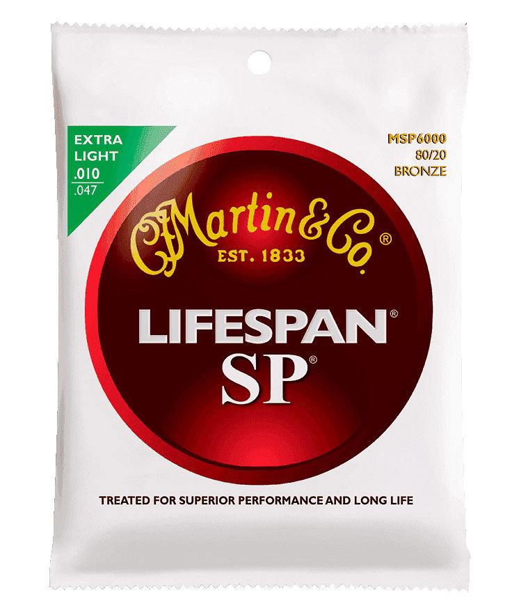 Martin Strings SP Lifespan MSP6000 Extra Light 10-47
