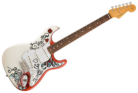 Fender Jimi Hendrix Monterey Stratocaster - Signature Guitar 