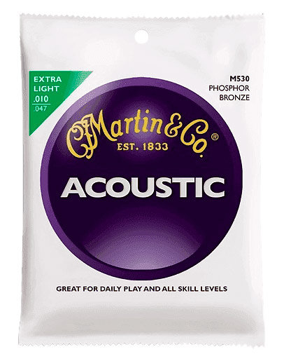 Martin Strings Acoustic M530 Extra Light 10-47