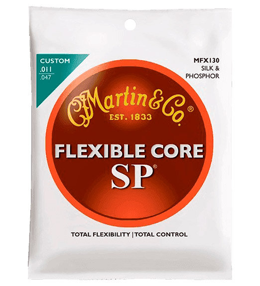 Martin Strings SP Flexible Core MFX130 Custom 11-47