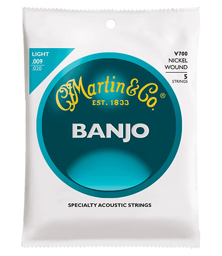 Vega Banjo Light V700 Martin Strings