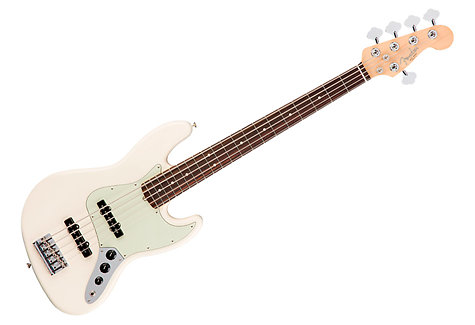 Fender American Pro Jazz Bass RW V Olympic White