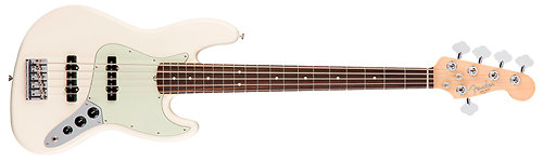 Fender American Pro Jazz Bass RW V Olympic White