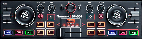 Numark DJ2GO2 Pocket DJ Controller