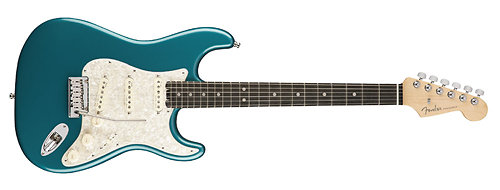 American Elite Stratocaster Ebene Ocean Turquoise Fender