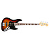 American Elite Jazz Bass EB 3-Color Sunburst + Etui Fender