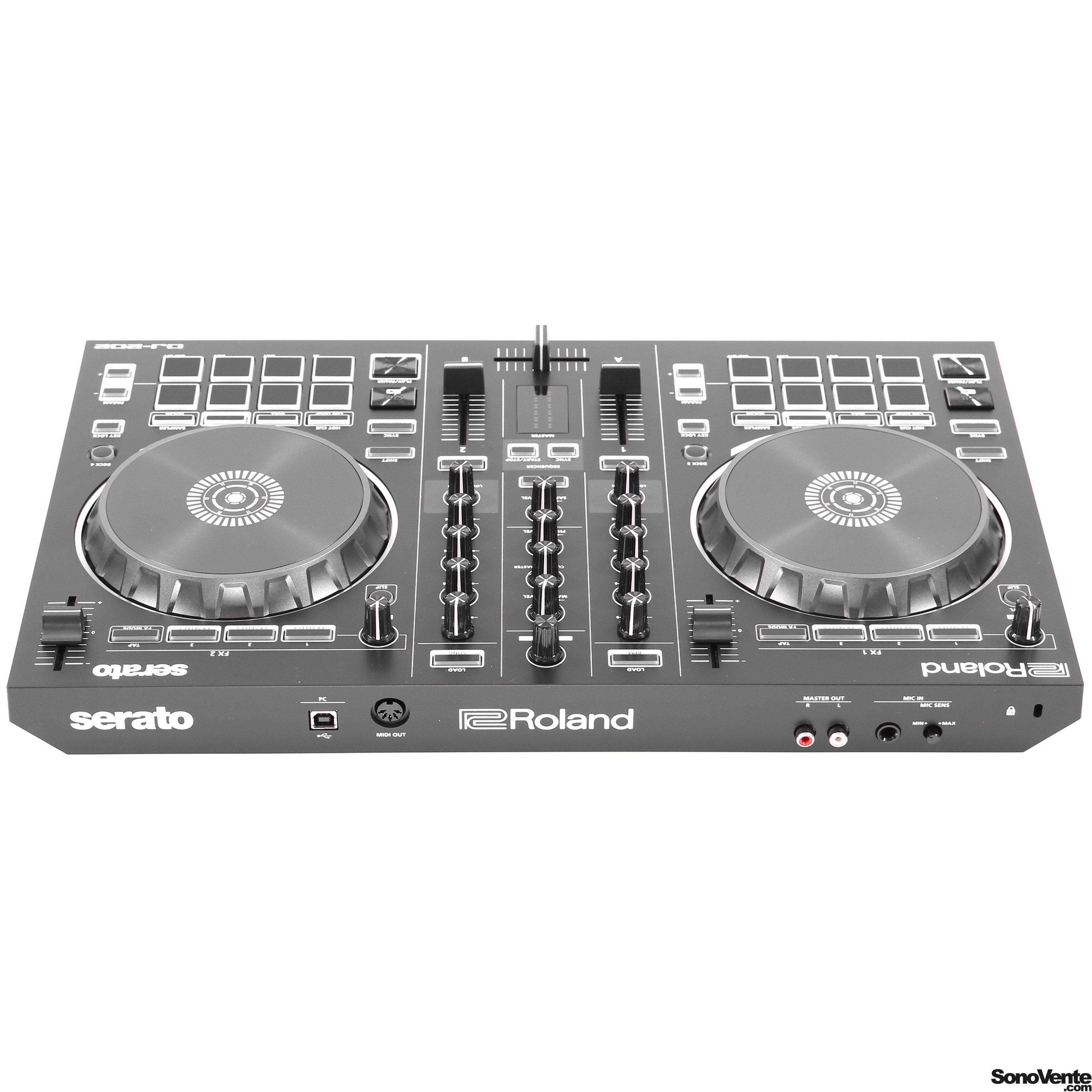 Roland DJ-202 : Contrôleur DJ USB Roland - SonoVente.com
