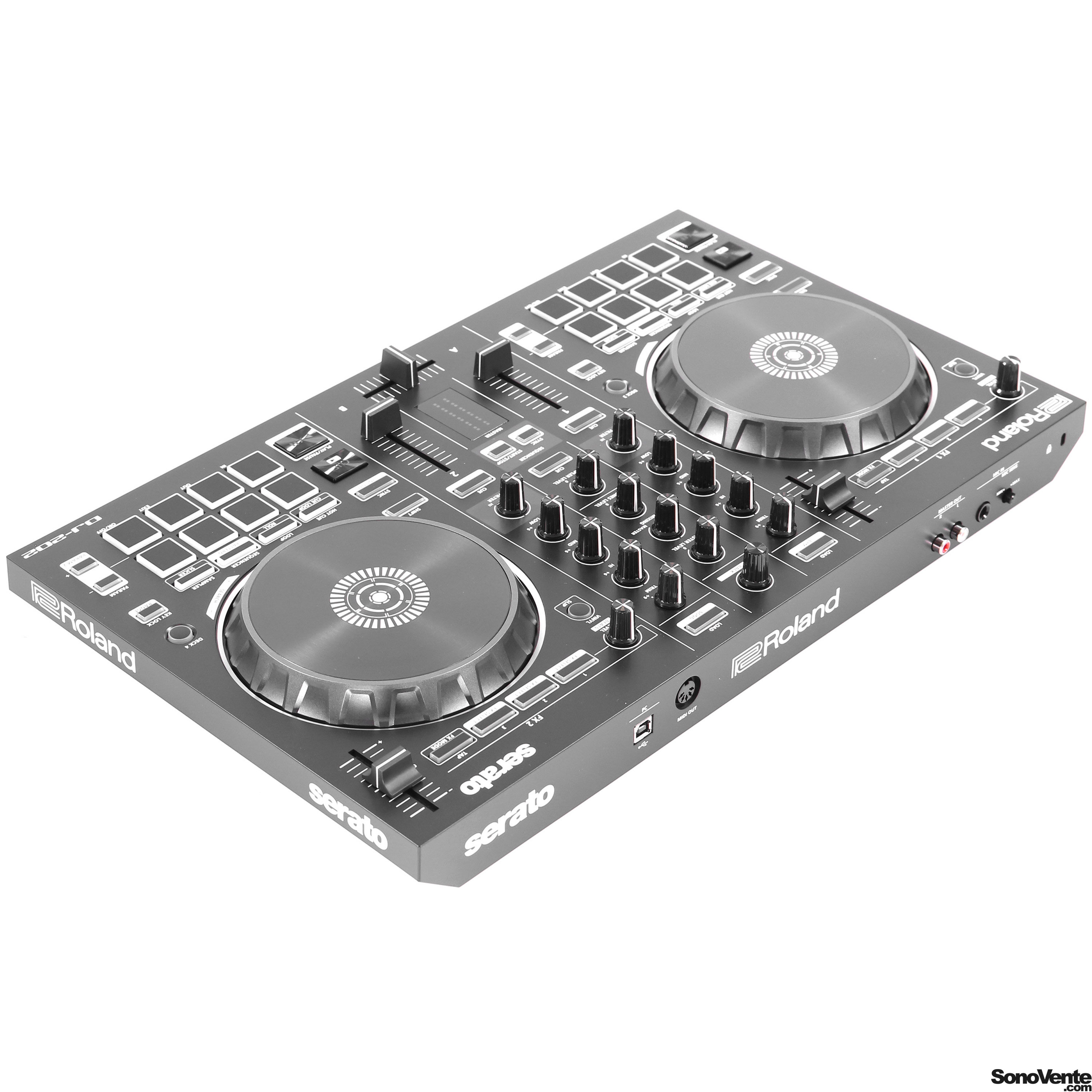 Roland DJ-202 : Contrôleur DJ USB Roland - SonoVente.com