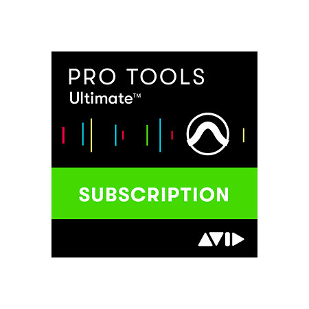Pro Tools Ultimate Abonnement 1 an AVID