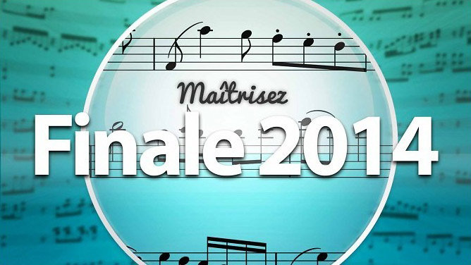 Make Music DVD Apprendre Finale 2014