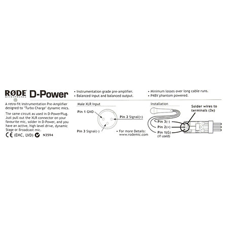 D-Power Plug Rode