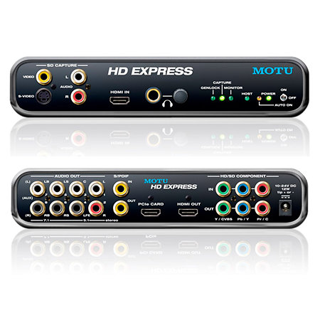 HD Express PCIe Motu