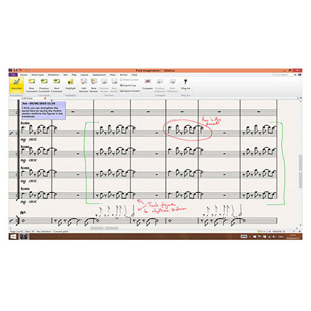 Sibelius Ultimate (version boîte) AVID Notation
