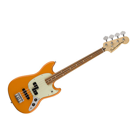 Offset Mustang Bass PF Capri Orange Fender