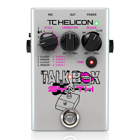 TalkBox Synth TC Helicon