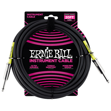 Ernie Ball Ernie Ball Ultraflex 6m Black