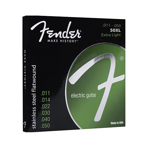 Fender Stainless Flatwound ball end 11-50