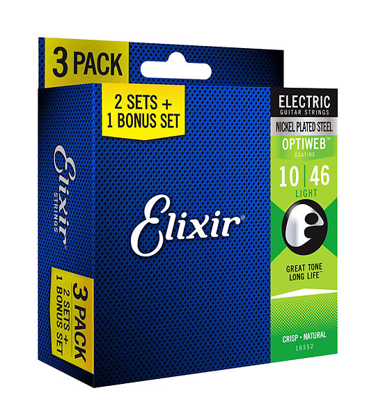 Elixir 16552 Pack de 3 jeux 19052