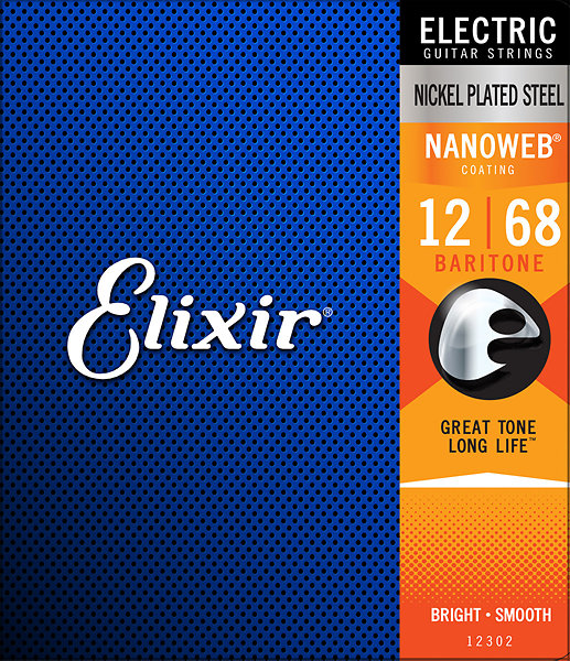 Elixir 12302 Nanoweb 12/68 Baritone