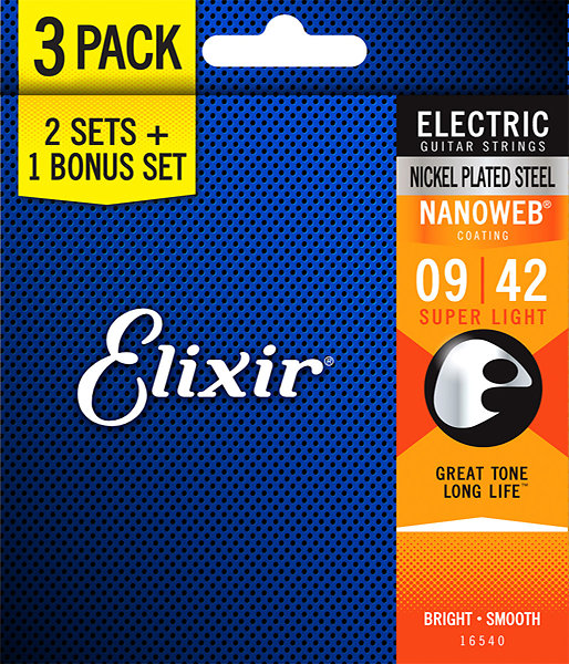 Elixir 16540 Pack de 3 jeux 12002