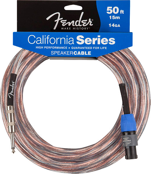 Fender Câble haut parleur Jack / Speakon 15M section 2 X 2.5