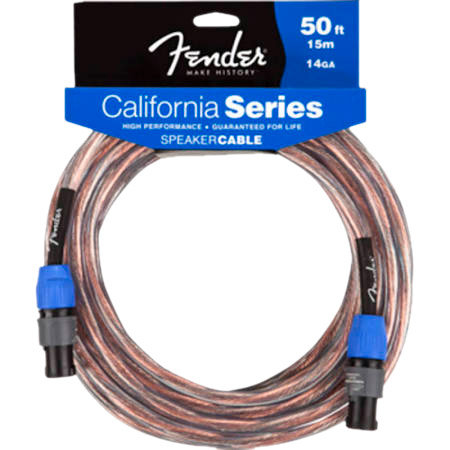 Fender Câble haut parleur Speakon / Speakon 15M section 2 X 2.5