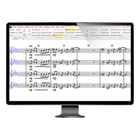 AVID Sibelius 8 + PhotoScore + NotateMe + AudioScore Ultimate