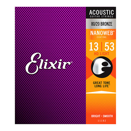 Elixir 11182 Nanoweb 13/53 HD Light