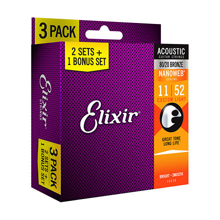 Elixir 16538 Pack de 3 jeux 11027
