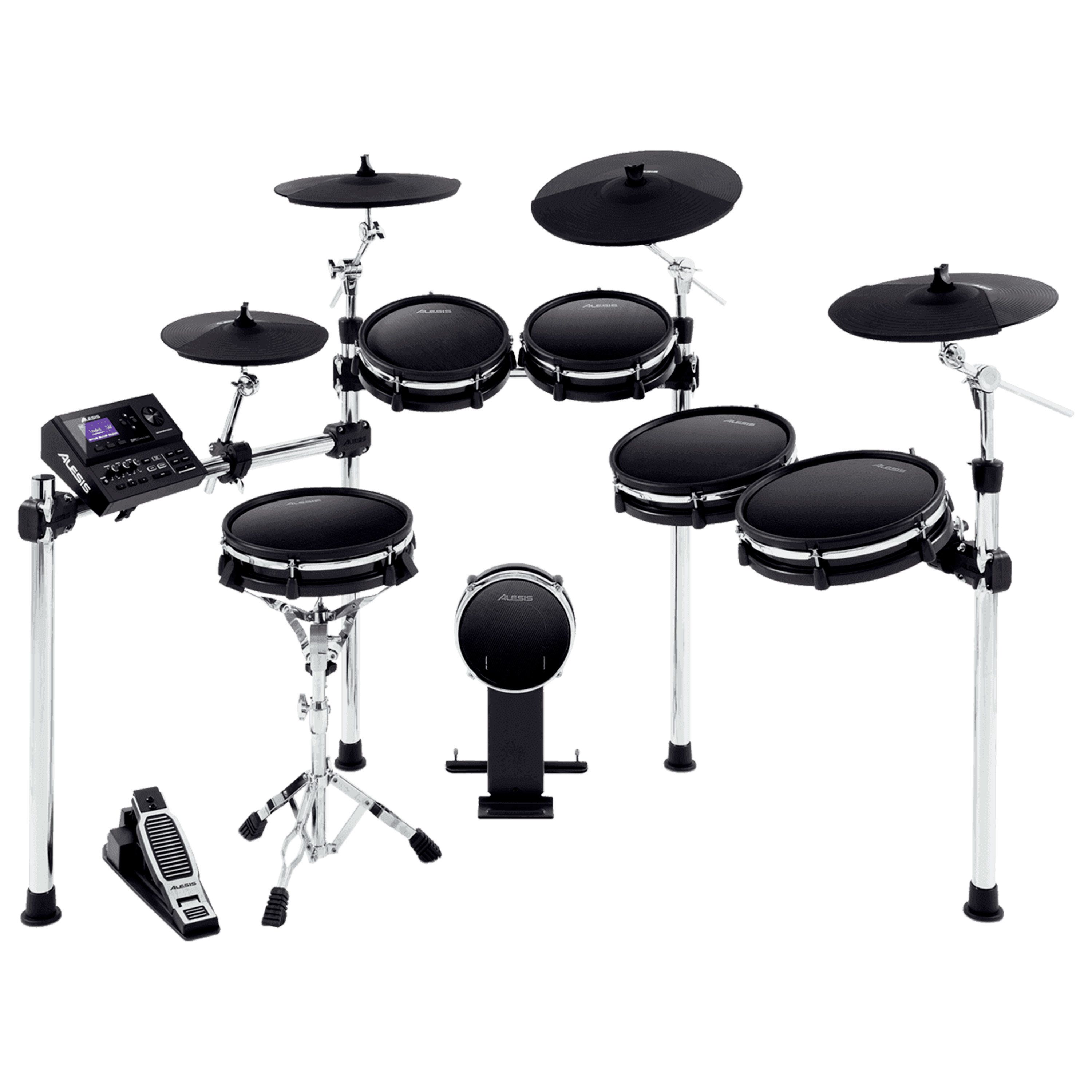 No Mounts Chrome Alesis Surge Drum Rack Brand New Stand for Electronic Kit 