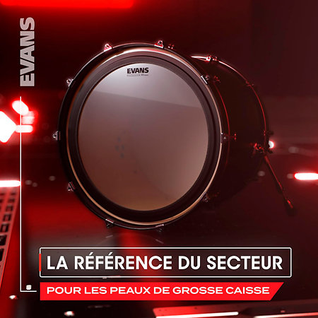 Peau de Grosse Caisse 20". EMAD. Simple Pli BD20EMADCW Evans