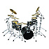 BRX 4 Fûts Fusion 22'' Black Sparkle Pearl