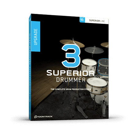 Toontrack Superior Drummer 3 Upgrade Mail